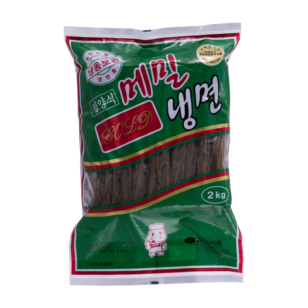 농민식품 평양식 고급메밀 골드 메밀냉면 2kg (10인분) : 청정식자재전문마트