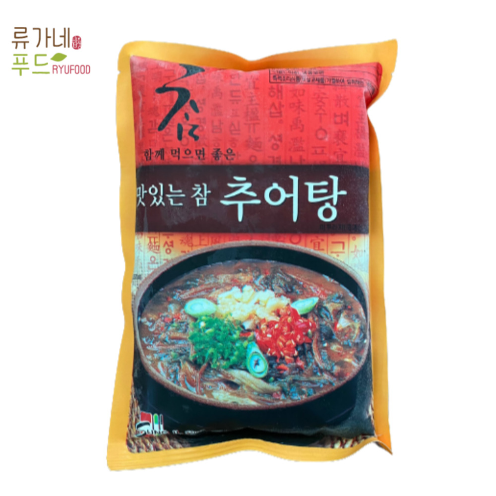성일 추어탕 600g  간편 냉동국 간편식품 자취 한끼 식사 : 류가네푸드