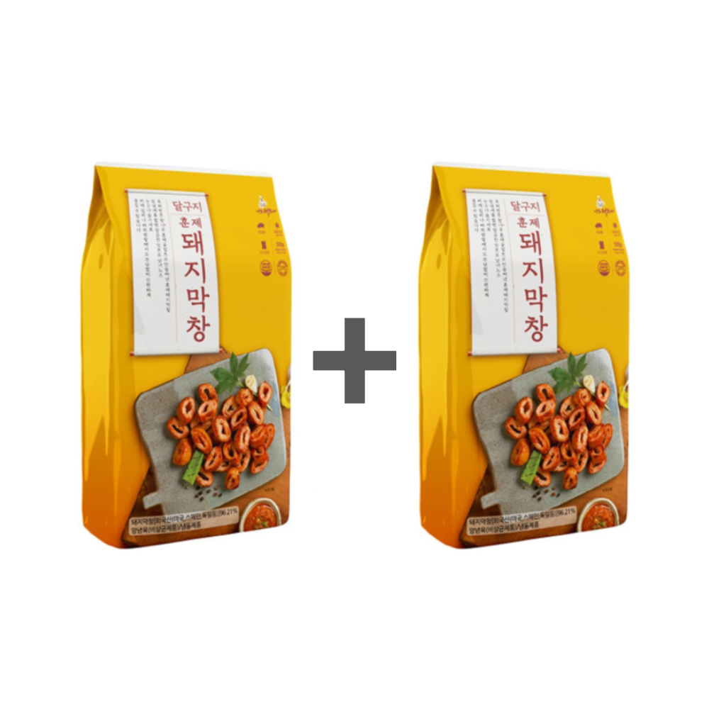 [청하FnS] 달구지 훈제돼지막창(500g) 1+1 : 청하FnS