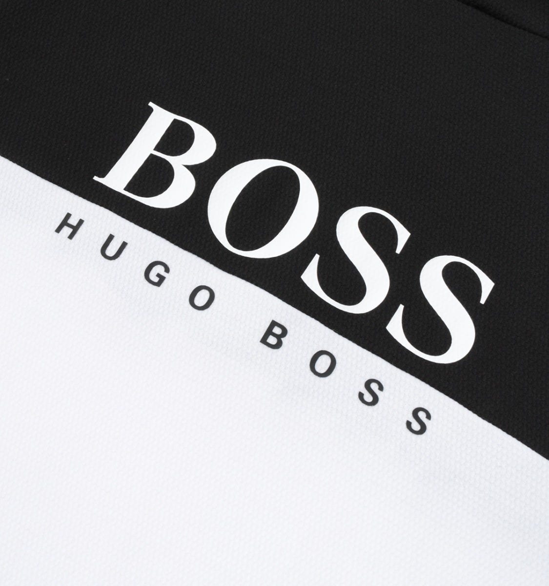 휴고보스 BOSS 후드 컨트라스트 니트 긴팔 로고 티셔츠 블랙 화이트 : 스테이리프