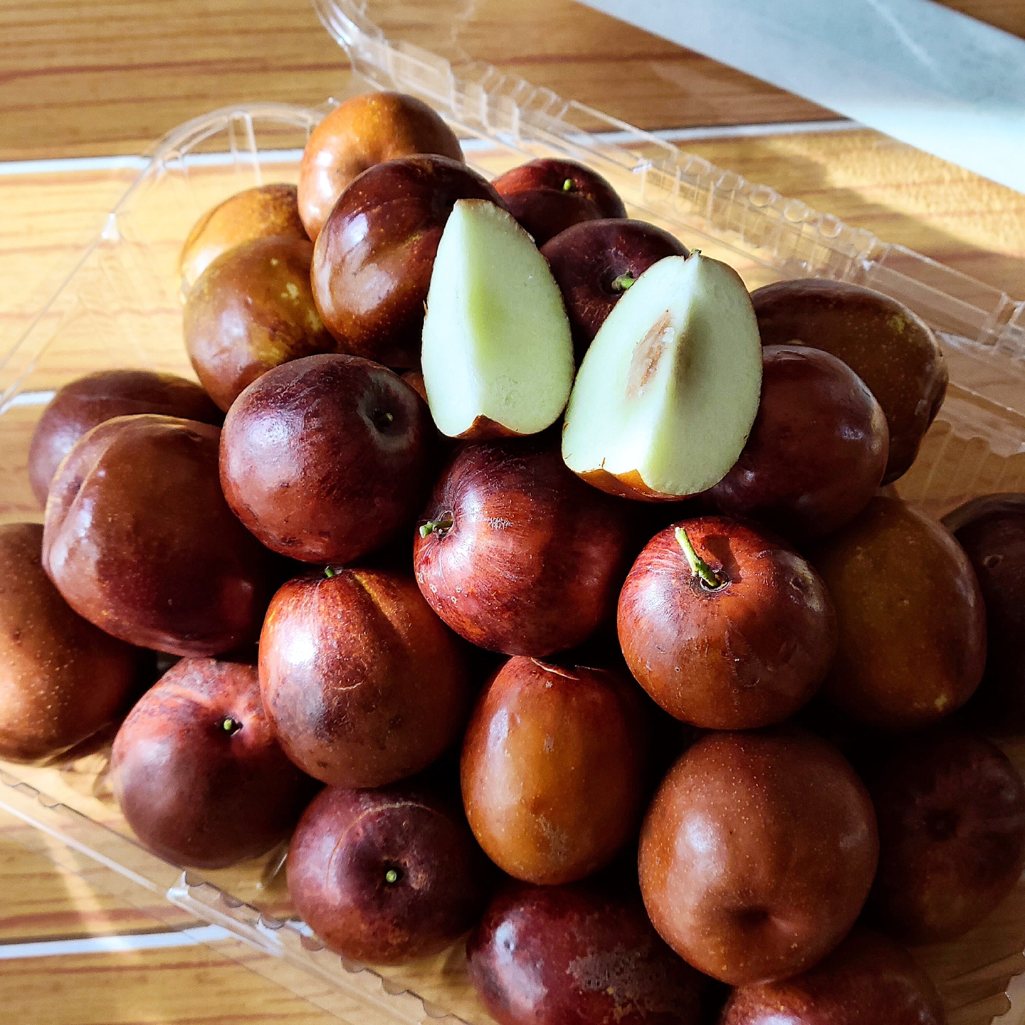 달콤아삭 대능 사과대추 경산대추 1.5kg 가을 제철과일 : 한림농원 대능사과대추