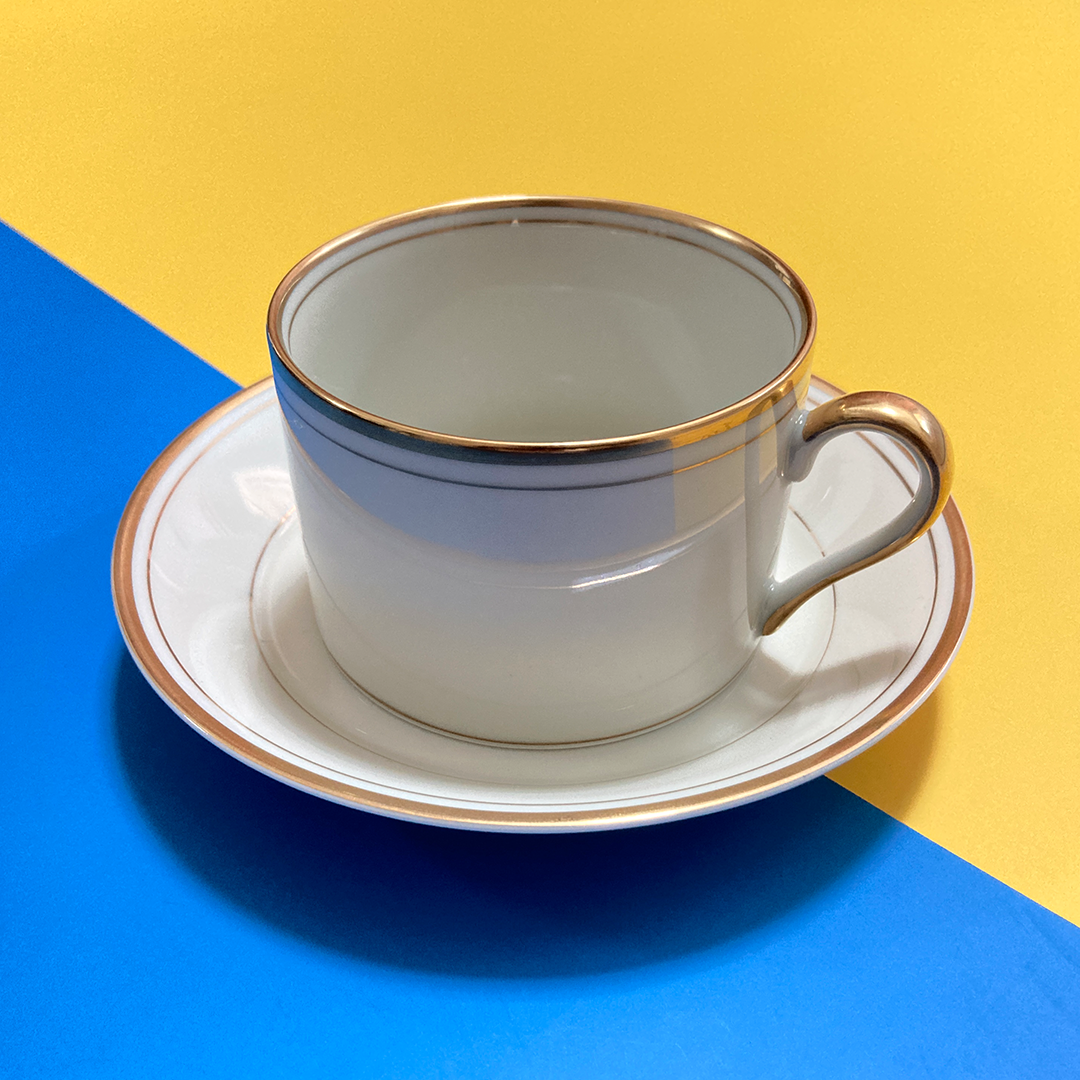 피츠&플로이드 팔레 찻잔세트 일본빈티지 컵앤소서 커피잔 Fitz&Floyd teacup : 수베니어클럽