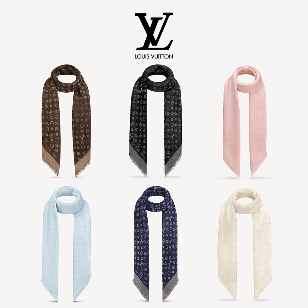 루이비통 스카프 모노그램 샤인 숄 LOUIS VUITTON  MONOGRAM SHINE SHAWL 6컬러 / 토미샵 : 토미샵