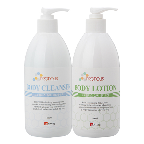 노인 보습 수분 실버전용 프로폴리스 바디로션 500ml : 두손메디칼