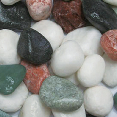오색자갈 (3kg/10mm) / 수조바닥재 : 핀아쿠아 수족관용품점
