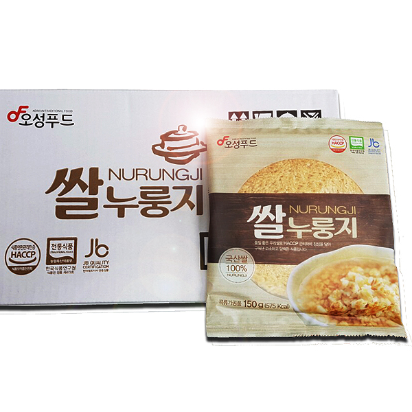 오성푸드 누룽지 가마솥 수제 쌀 누룽지 20봉 편한한끼 김제평야쌀 : 상생몰365