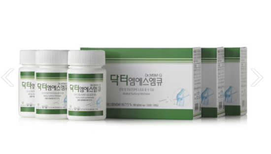 매니스 닥터엠에스엠 큐  [(500mg x 120정) x 3개입] 3개세트 : 다오내