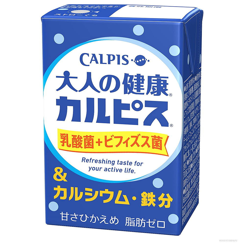 LB Adult Health Calpis Calcium / Iron 엘비 칼피스 어른용 칼슘 철분 음료 125ml 24팩 : 구디컴퍼니