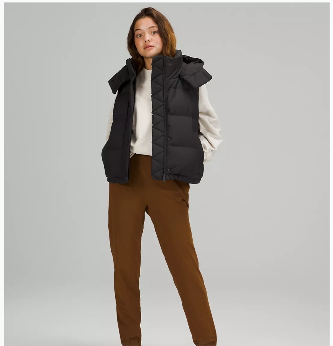 룰루레몬 원더 퍼프 크롭 베스트 Wunder Puff Crop Vest : 엘리인캐나다