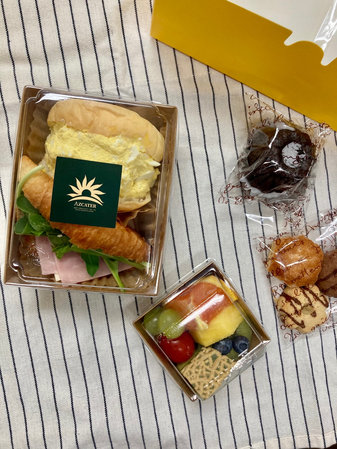 핑거푸드도시락,간식도시락,아침도시락 10개  [ 알집모닝메이트 ] : AZCATERcoffee.