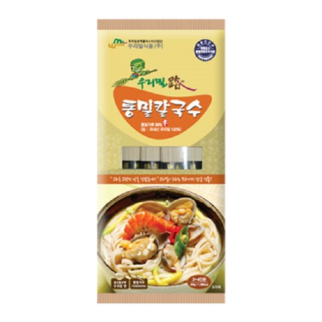 통밀(우리밀)칼국수 400g(3-4인분) : 온천하