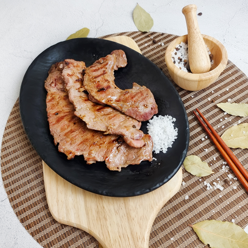 천지푸드 양념 갈매기살 돼지고기 특수부위 돼지갈매기살 구이 500g : 천지푸드