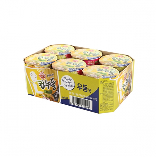 오뚜기 컵누들 우동맛  37.1g 소컵 컵라면 15개/Box : 한솔마트