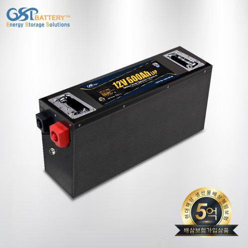 GSP 리튬인산철 캠핑 배터리 12V 600A STEEL B타입 지에스피 : CARDRIVE
