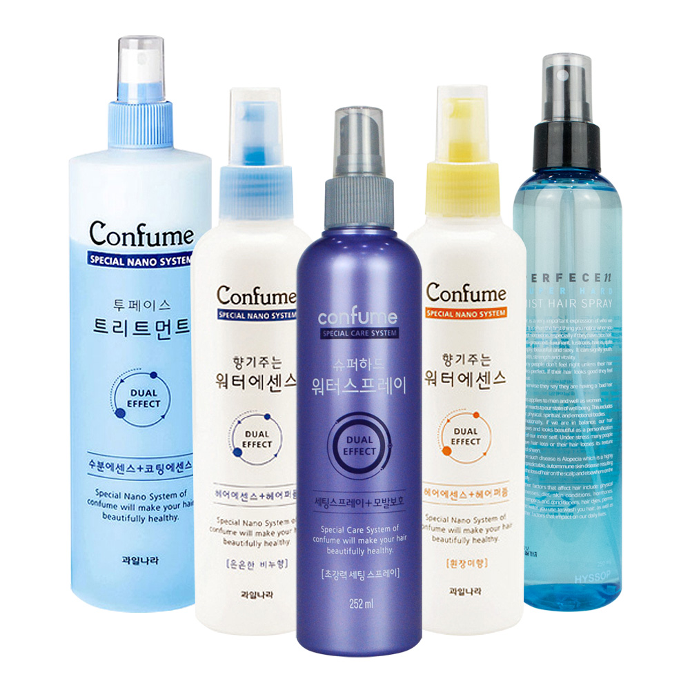슈퍼하드 워터 스프레이 택1 컨퓸 히솝 로제 외 253ml 헤어에센스 슈퍼하드 헤어스프레이 : 리코셀 RICOCELL