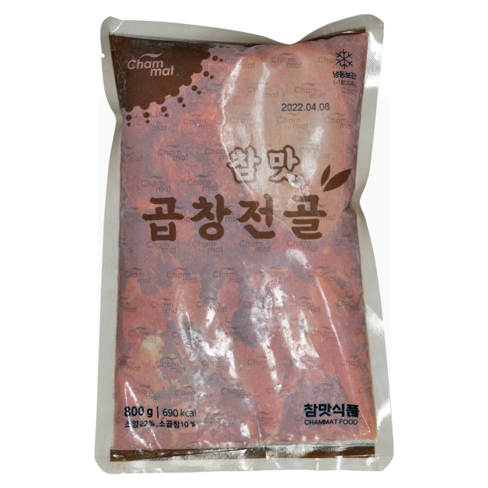 참맛 곱창 전골 800g 양념곱창 술안주 : 푸드마을