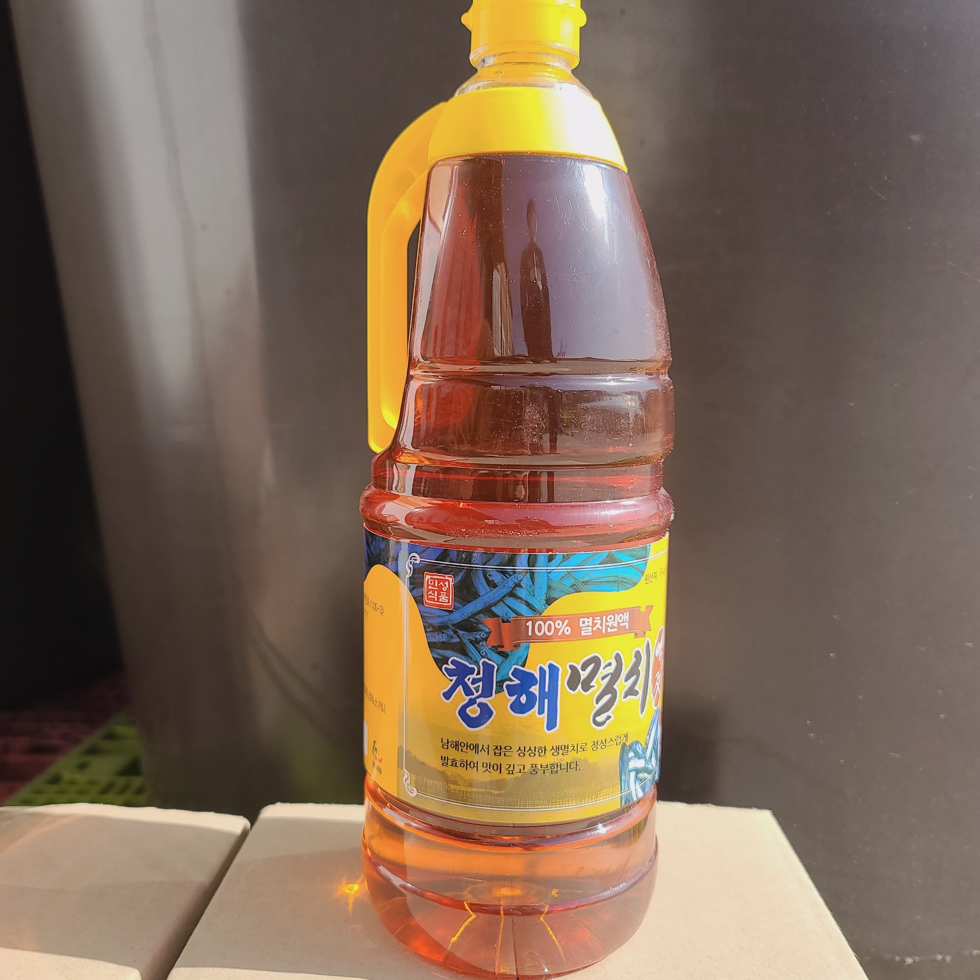 민성식품 청해멸치액젓 1.8L(2개) : 민성식품