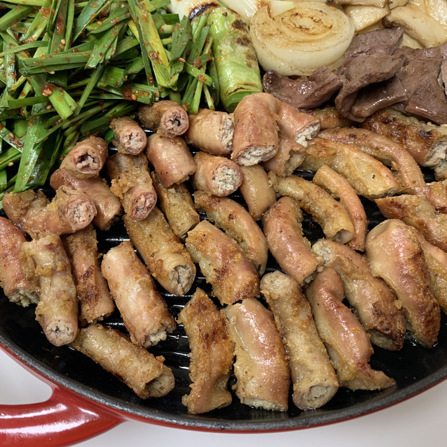 [곱창랜드] HACCP 국내산 한우소곱창 150g,곱창구이+겨자톡톡소스 : 곱창랜드