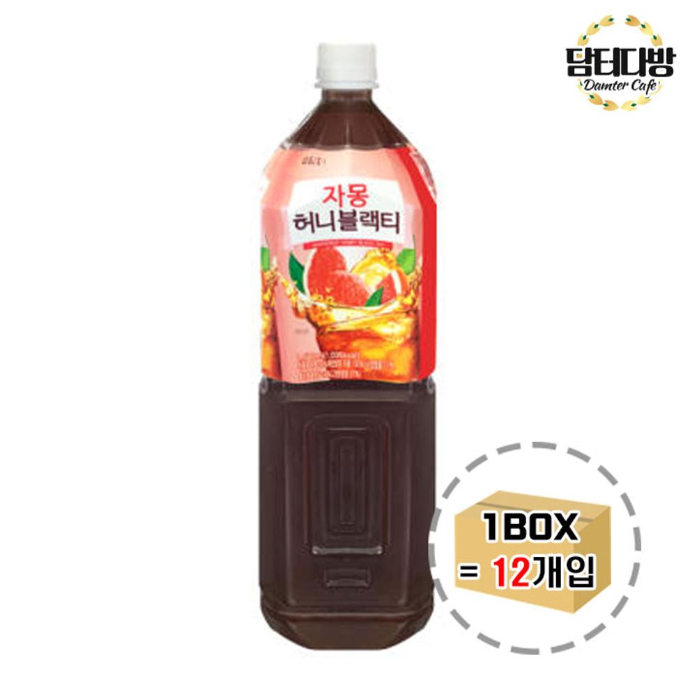 담터 자몽허니블랙티 1.5L 1BOX (12개입) : 수니씨