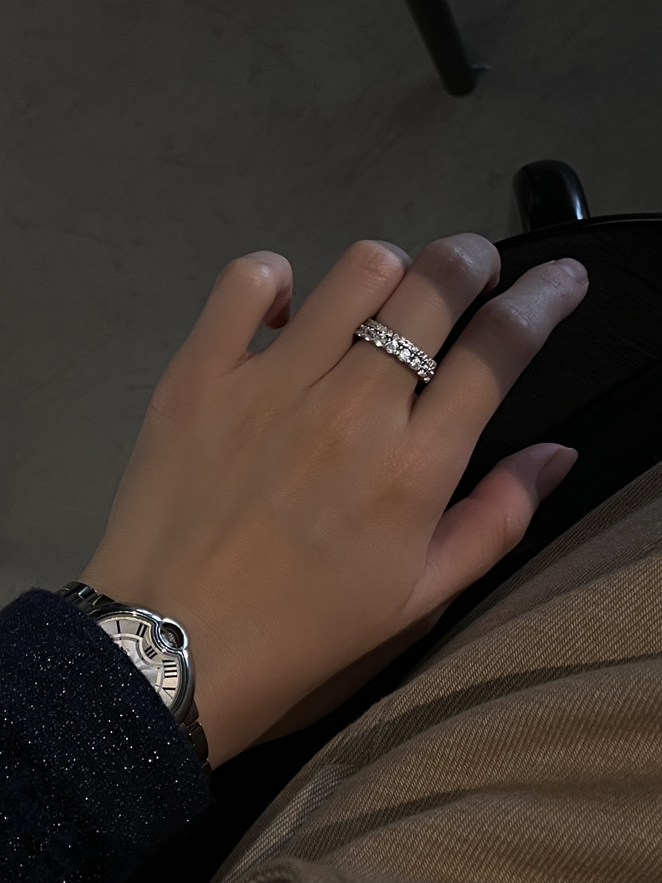 [위프레리] 3컬러 실버 데일리 가드링, Silver Daily Guard Ring : 위프레리