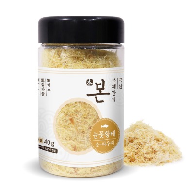 무배 강아지 고양이 파우더 국산 수제 간식 사료 가루 토핑 톡톡 연어 닭가슴살 황태 가루 : 달구스토어