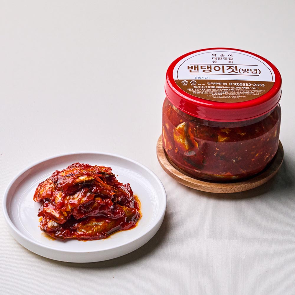 [박순이대한젓갈] 밴댕이젓갈 / 국산 밴댕이 함유 500g : 박순이 대한젓갈