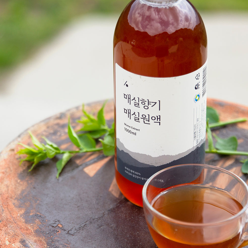 매실향기 매실청 1000ml(선물용 박스포함) : 하동매실전문 농장 시골원
