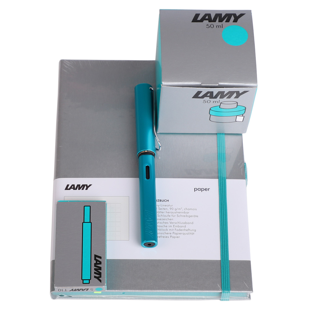 한정판 lamy 라미노트 투어멀린 하드커버 A5사이즈 : 청바지 입은 펜