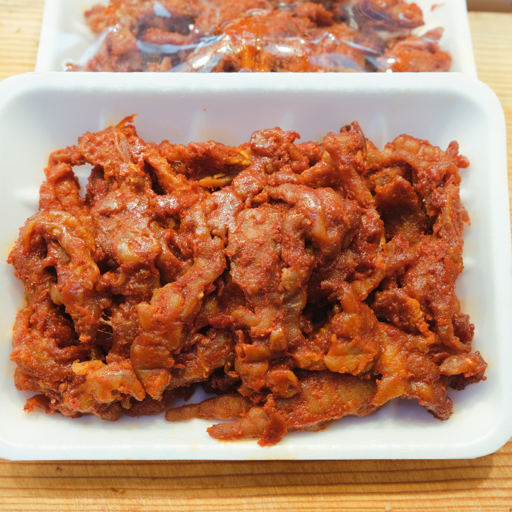 [도봉구 배달] 매콤한 뼈없는 닭발 400g [방학 명성왕족발] : 동네시장 장보기