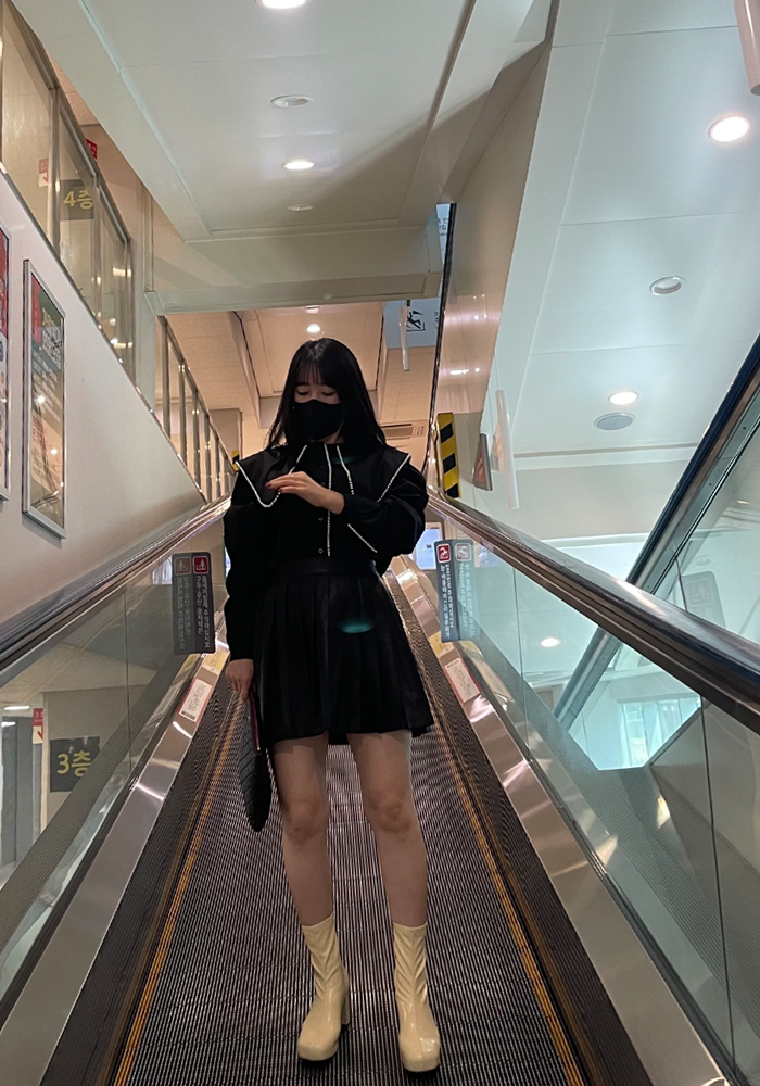 [디어마이스타일] 진주코코카라 블라우스 : 디어 마이 스타일