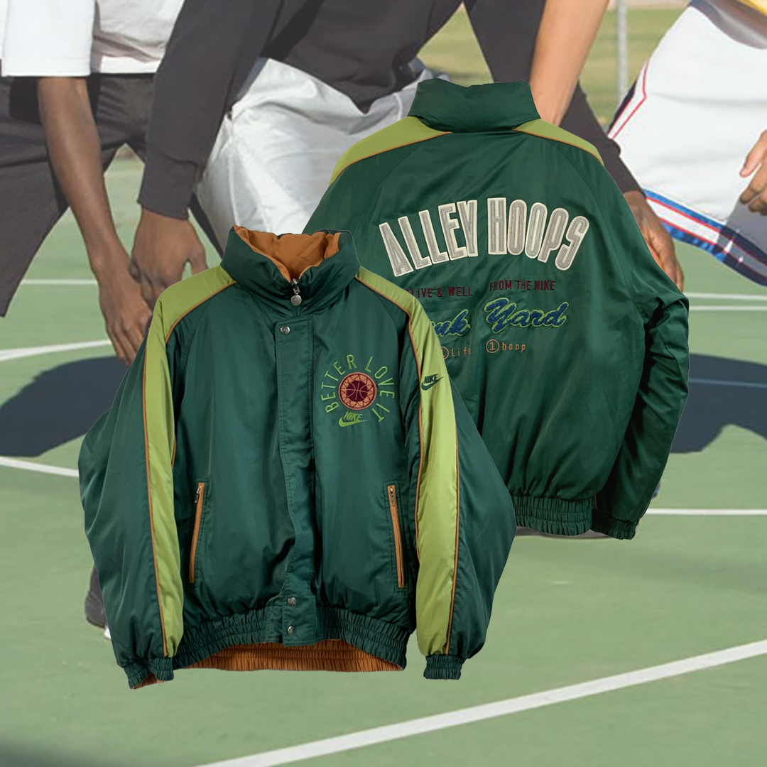 1990s NIKE Dunk yard Puffer Jacket : 피버 체이서스