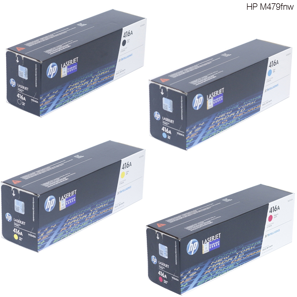 HP Color Laserjet Pro MFP M479fnw 정품토너 표준용량 4색1세트 : 잉크토너나라