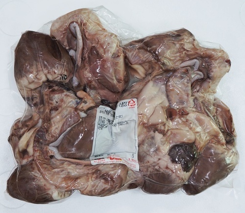 (도매) 돼지울대염통 5개입(완숙) 돼지내장 부속물  순대볶음 전골 국밥재료 : 훈푸드