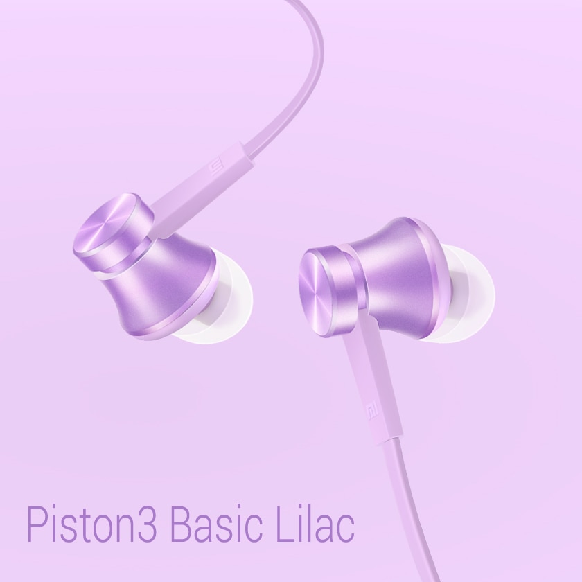 Original Xiaomi Piston Basic Edition Oblate Wire Generation 3rd Earphone 시리즈 헤드셋 인이어 Al 합금 챔버 인체 : 모아모아95