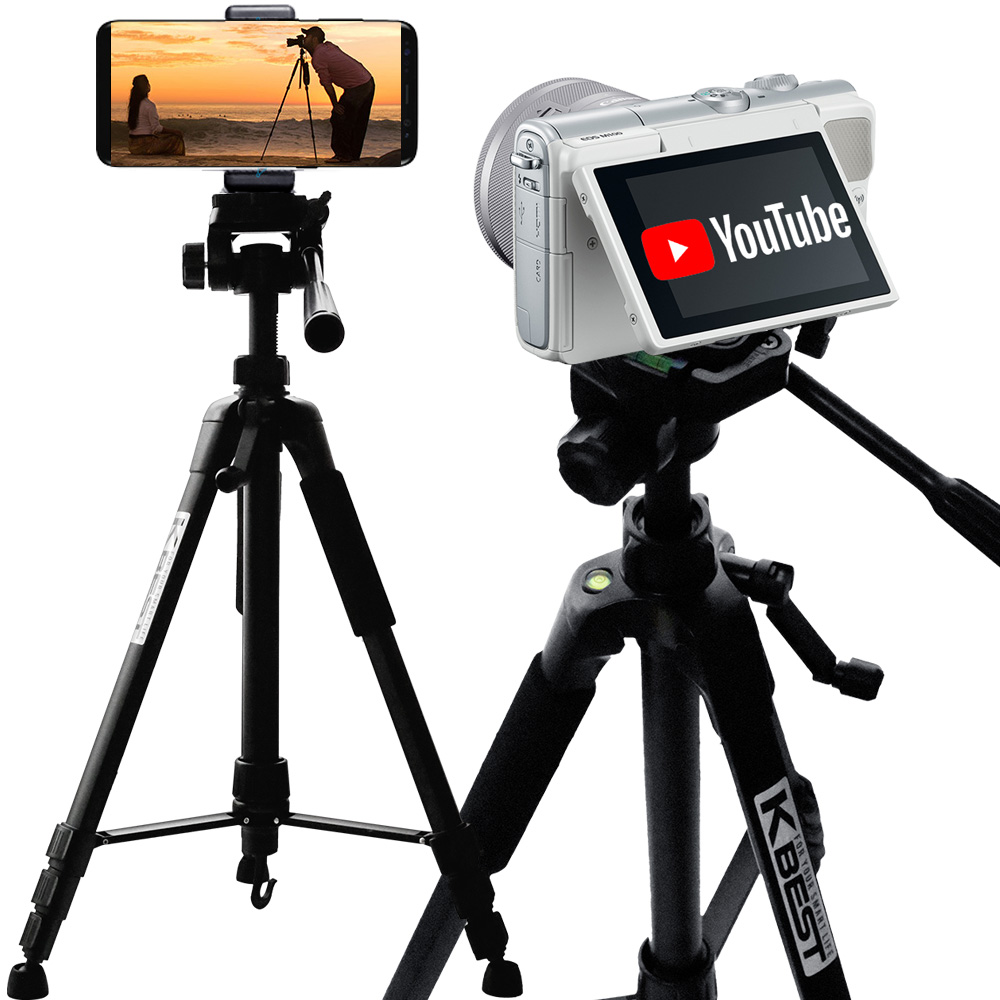 스마트폰 삼각대 카메라 유튜브삼각대 브이로그 캐논 소니 DSLR 미러리스 M10 M100 : 케이베스트