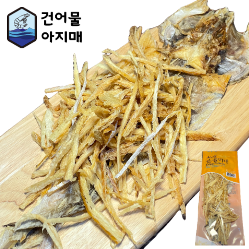 국내건조 손질먹태 전주가맥 강원도 용대리 먹태 : 건어물아지매