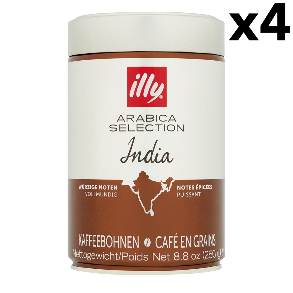 일리 아라비카 셀렉션 인디아 홀빈 250g 4팩 Arabica Selection India : 어나더센스