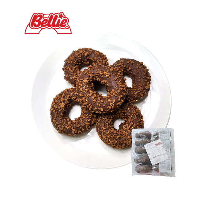 벨리 Bellie 더블쿠키초코링 도넛 700g (70g×10개) : 바른길푸드