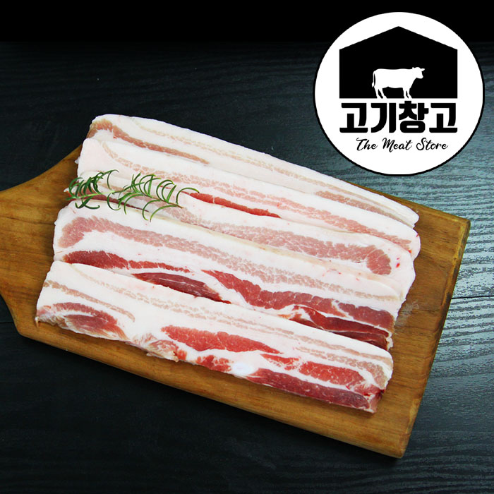 삼겹살 500g+500g 총1kg 구이 대패 수육 통삼겹 : 고기창고