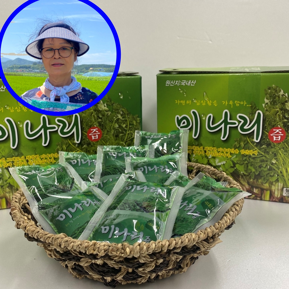 미나리즙 직접재배 100ML 50포 : 두레영농조합법인