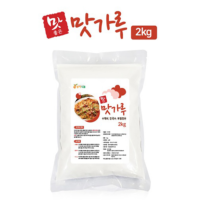 동아식품 김가네 맛가루 2KG_수제비 칼국수 부침개에 밀가루 대신! : 테라 마켓