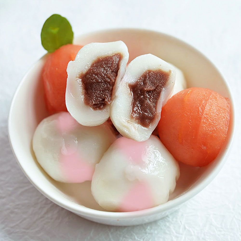 [시루조아]우리쌀 굳지않는 한입 캔디떡 750g+750g 달달한 팥앙금 가득 떡 개별포장 : 시루조아