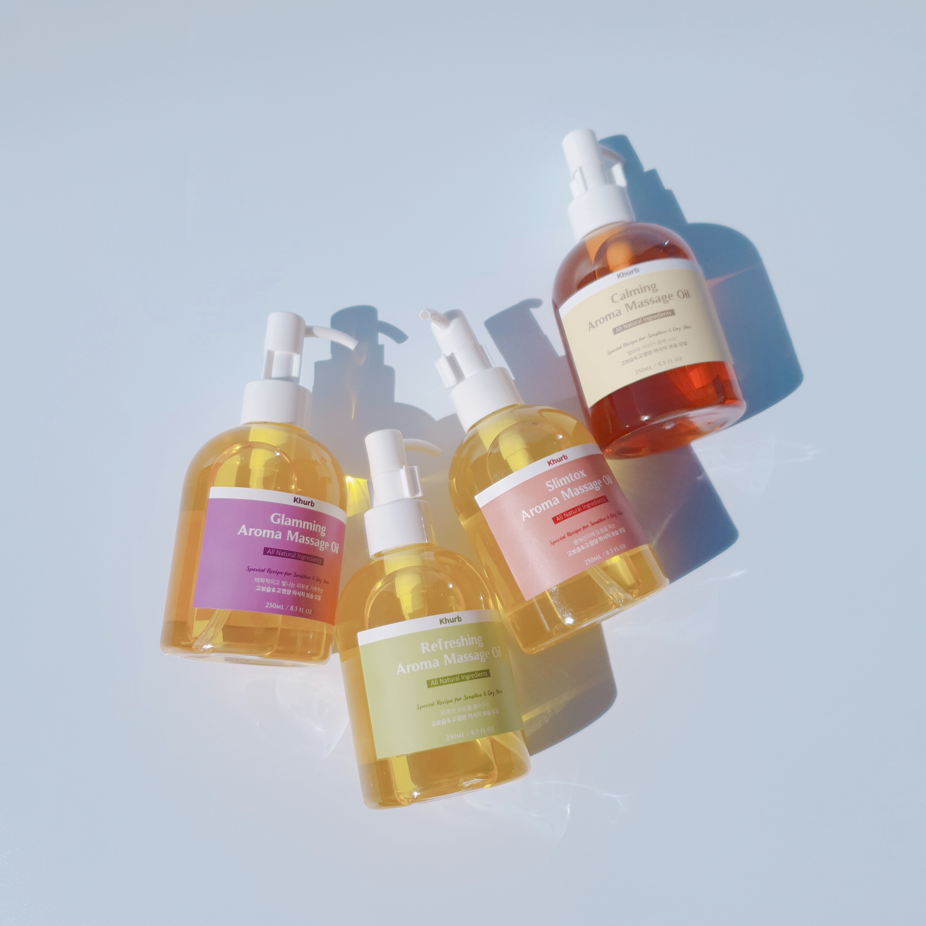 4종 택 1 천연 성분 비건 친환경 아로마 임산부 마사지오일 바디오일 순한 촉촉 250ml : 킴스허브