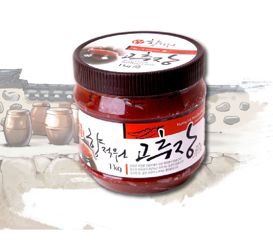 (사은품 증정) [향적원] 찹쌀 고추장 1kg(용기)+KF94마스크 2매 지원 : 유진코리아