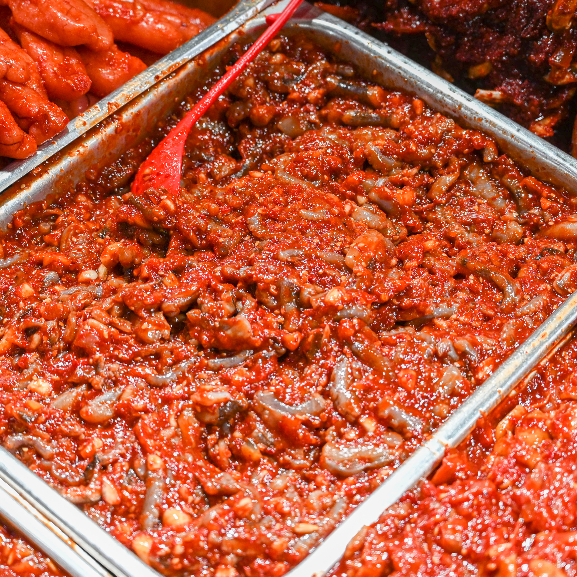 [안동시 배달] 쫄깃한 낙지젓갈 200g [안동중앙 삼삼반찬] : 동네시장 장보기