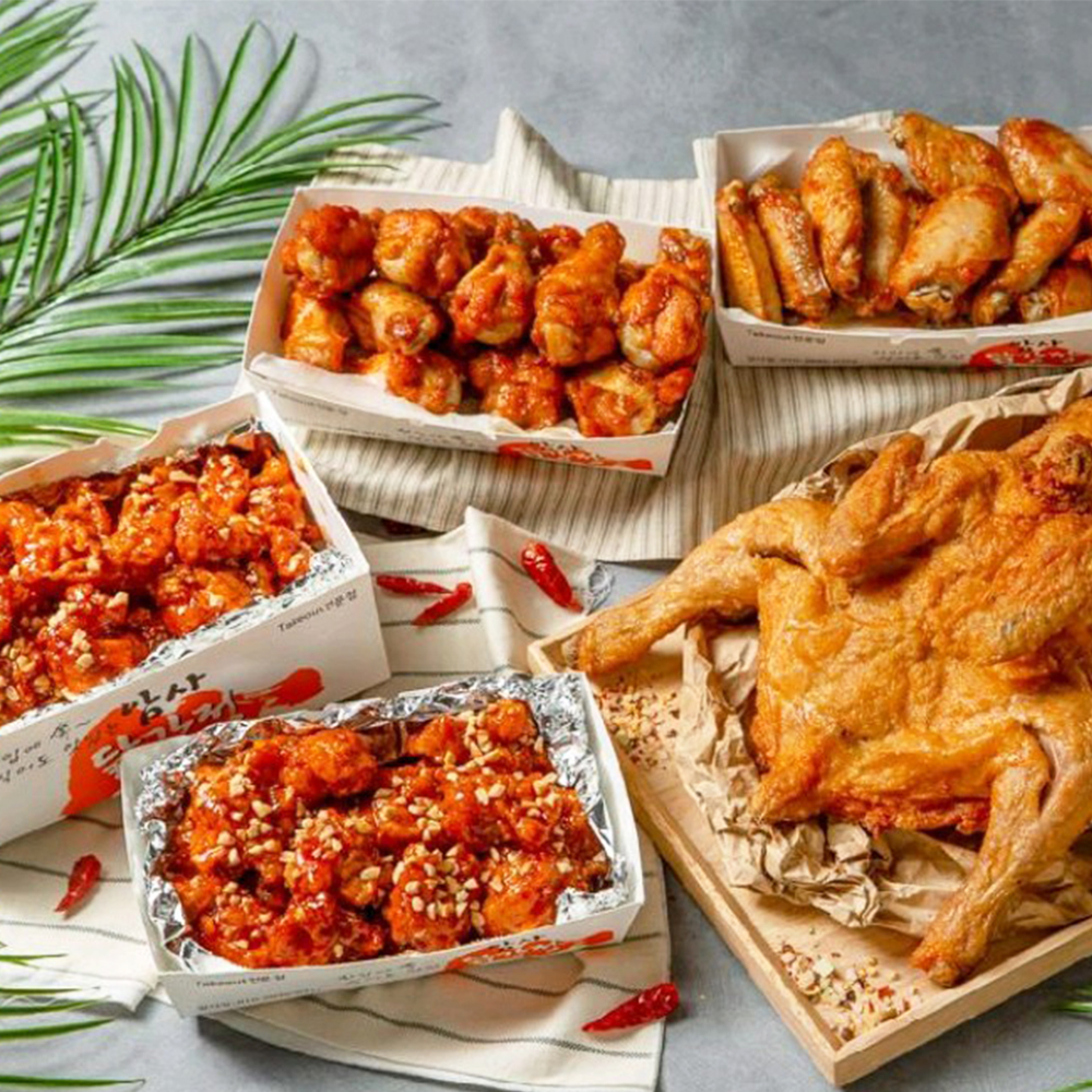 [서울,성남 당일배송] 맛있게 튀긴 옛날통닭 1마리 [암사 암사닭강정] : 동네시장 장보기