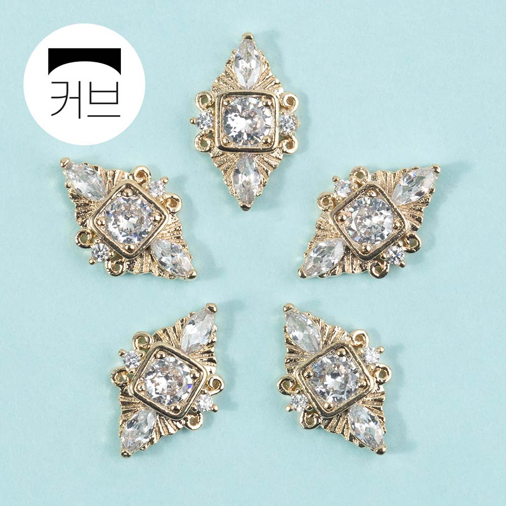 사라센 글로리에테 젤네일 파츠(2개입) : 사라센