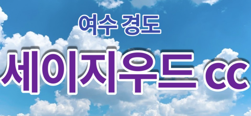 (여수-경도 세이지우드cc) 세이지우드cc 1박2일골프패키지 : 세이브투어- 황수진차장