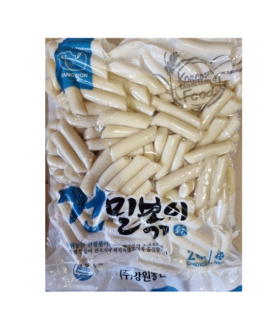 강원농산 건밀볶이 밀떡볶이 밀떡 2kg : 분식의 세계