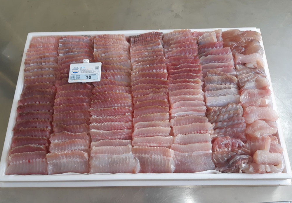 사리수산 흑산도홍어500g 싱싱/약간삭힘/중간삭힘/강한삭힘 : 흑산도사리수산